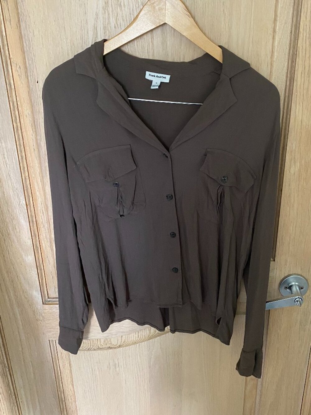 Buttoned blouse